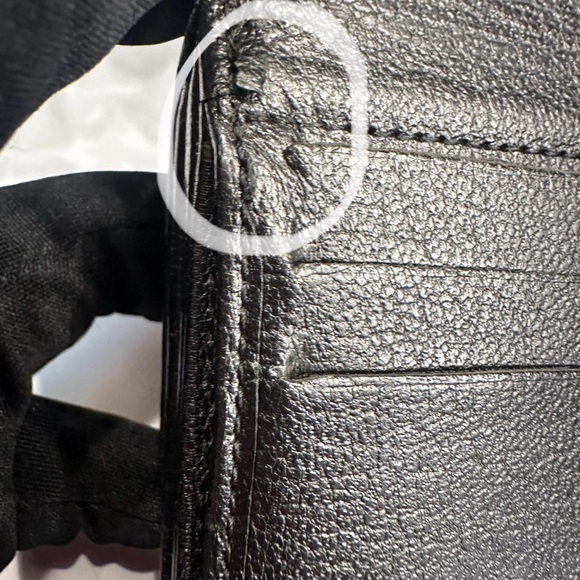 Chanel Vintage Trifold Wallet in Black - Picture 16 of 17